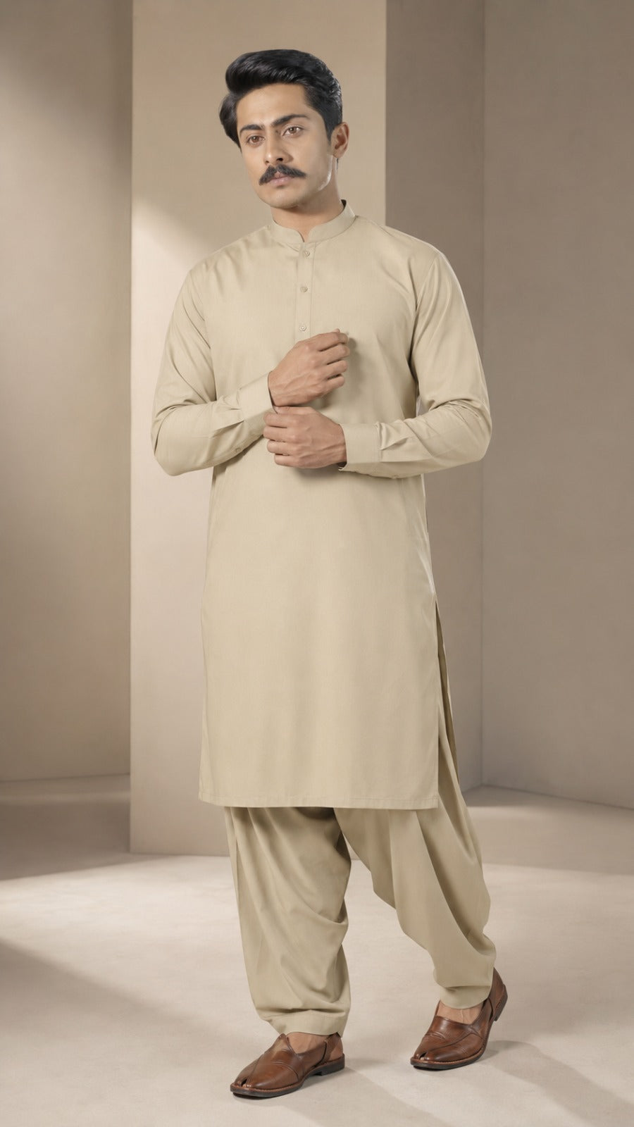 Almond Classic Suit
